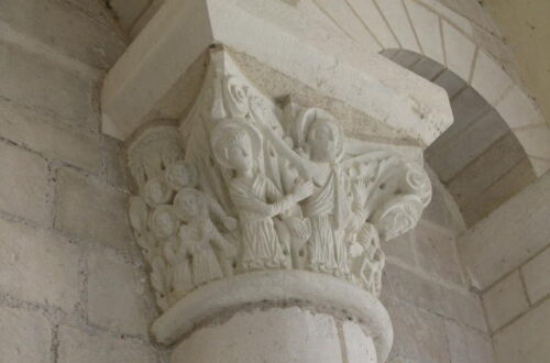 abbaye fleury chapiteau. Crédit photo :