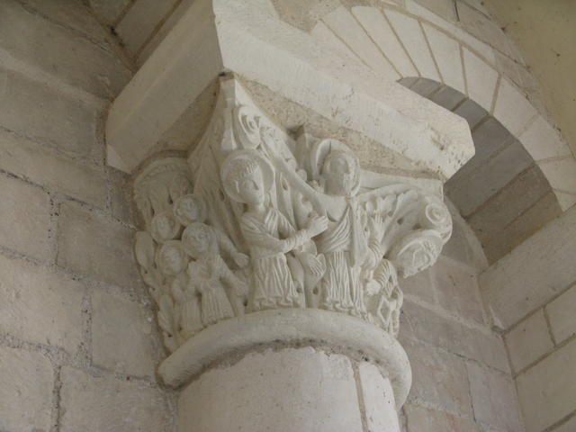 abbaye fleury chapiteau. Crédit photo :