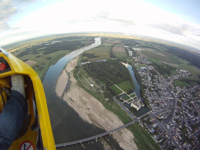 ULM club du val de loire-ciel. Crédit photo :