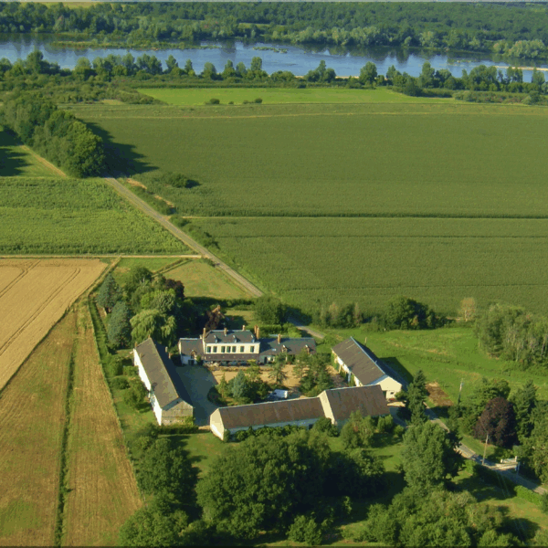 Vue aérienne du Domaine. Crédit photo : Domaine de L'Epinoy