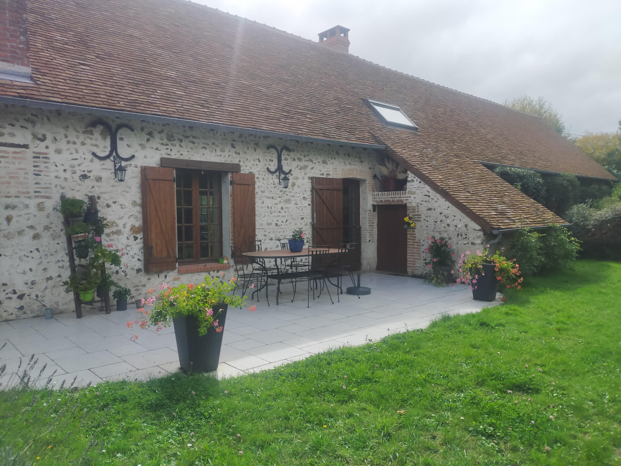 arrière maison. Crédit photo : SB