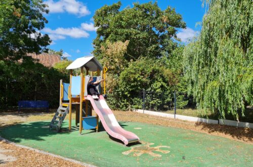 Aire de jeux. Crédit photo : OTVDS