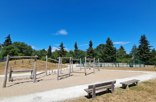 Aire de jeux. Crédit photo : OTVDS