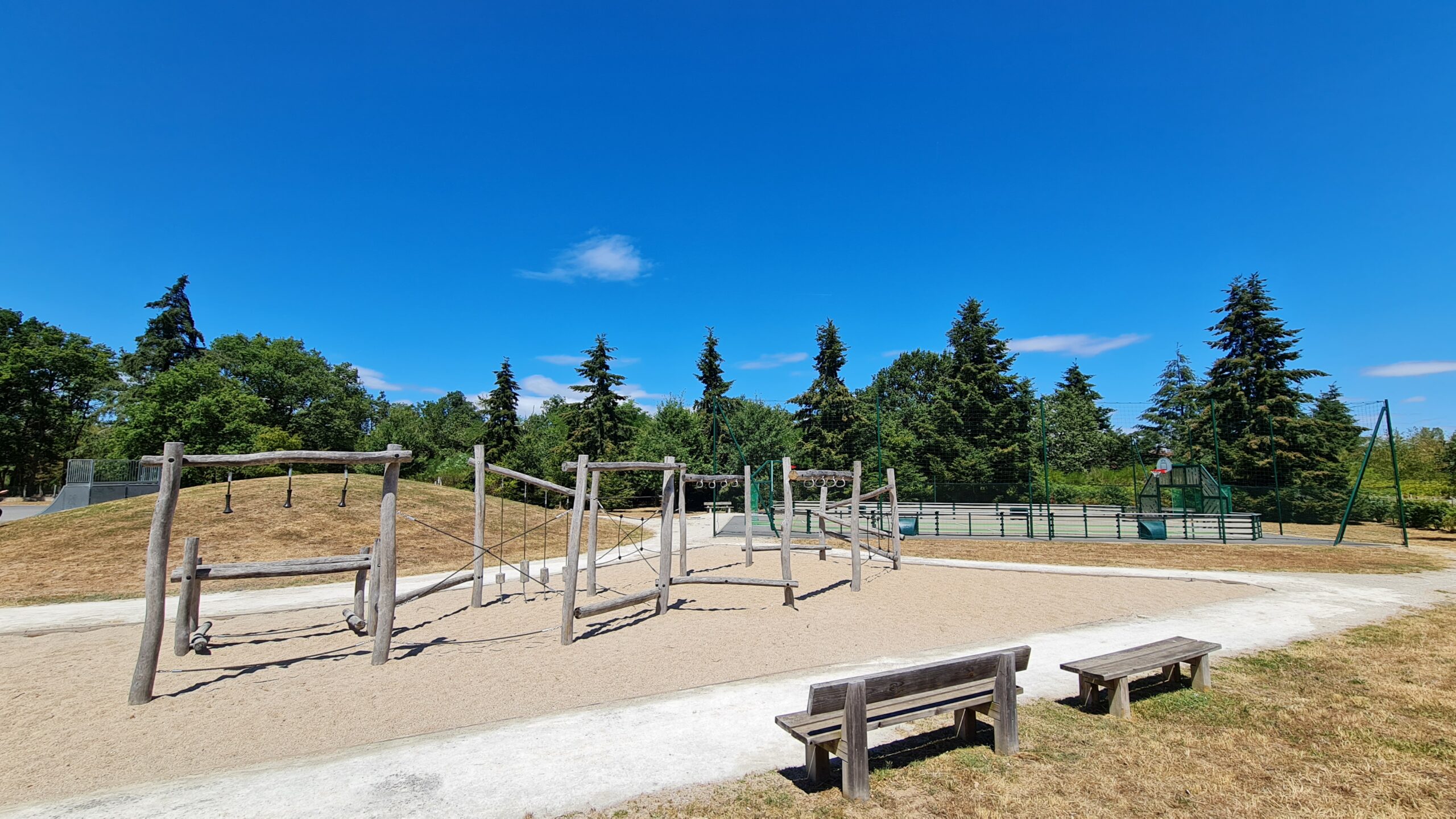 Aire de jeux. Crédit photo : OTVDS
