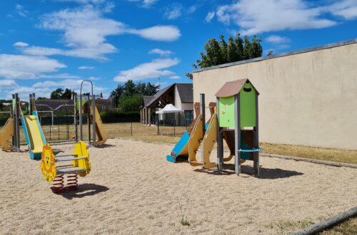 Aire de jeux. Crédit photo : OTVDS