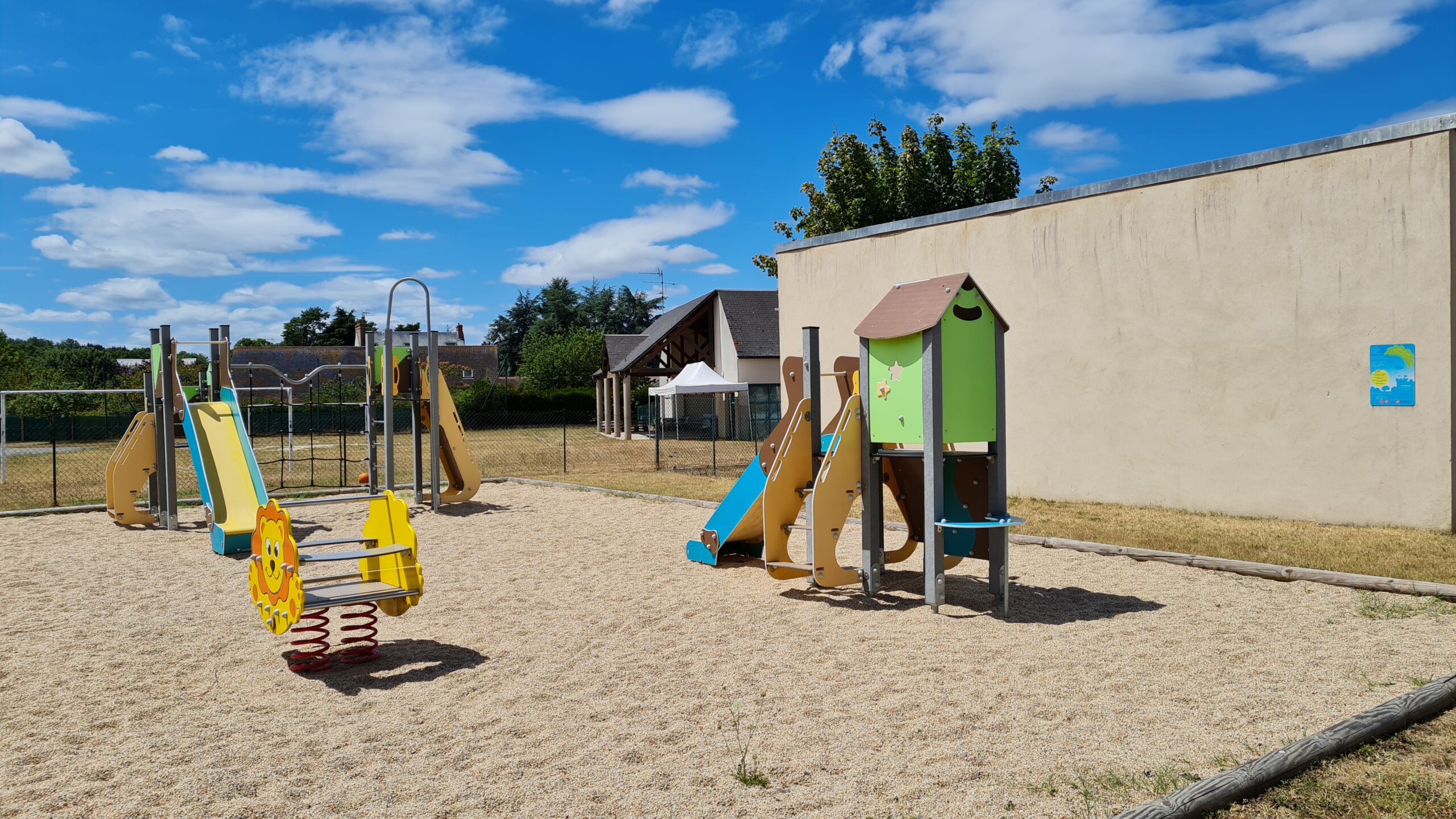 Aire de jeux. Crédit photo : OTVDS