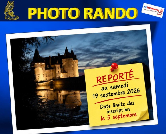 Photo Rando 19 sept. Crédit photo : randonneurs sullylois