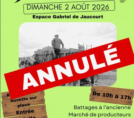 Annulation battages mini. Crédit photo : Viglain
