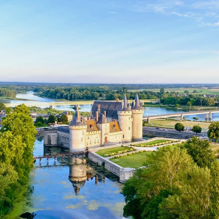 Château vue de haut