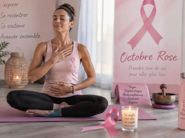 Octobre rose - Bien-être. Crédit photo : COPILOT